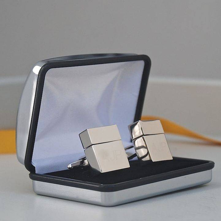 personalised usb memory stick cufflinks by penelopetom