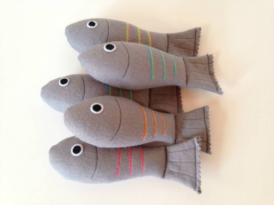 pretend play felt food fish by mummy made it me