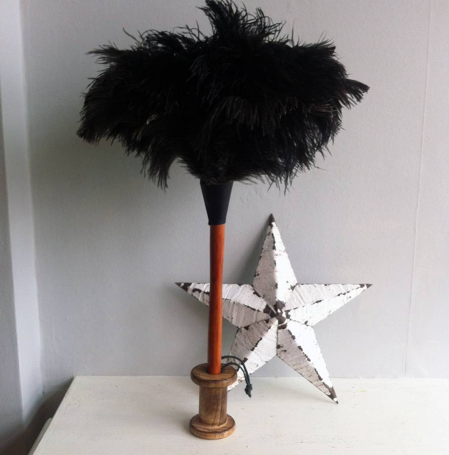ostrich feather dusters by housekeeping