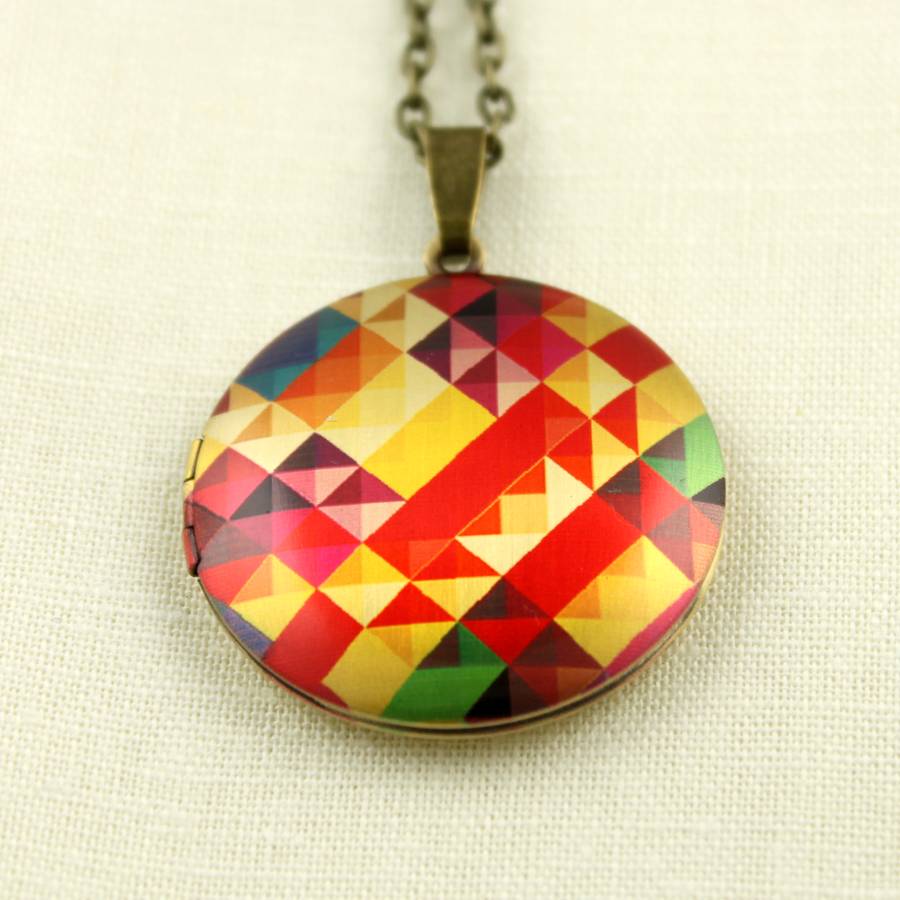 Rainbow locket Clearance