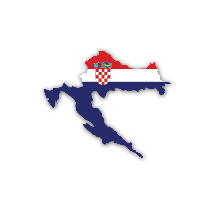 croatia country flag sticker by vinyl revolution | notonthehighstreet.com