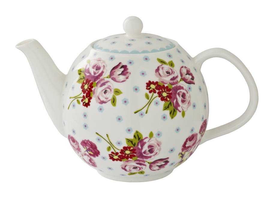 vintage kitchen teapot by ulster weavers