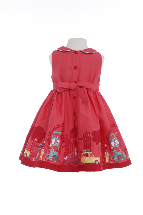 millie dress london print by palava