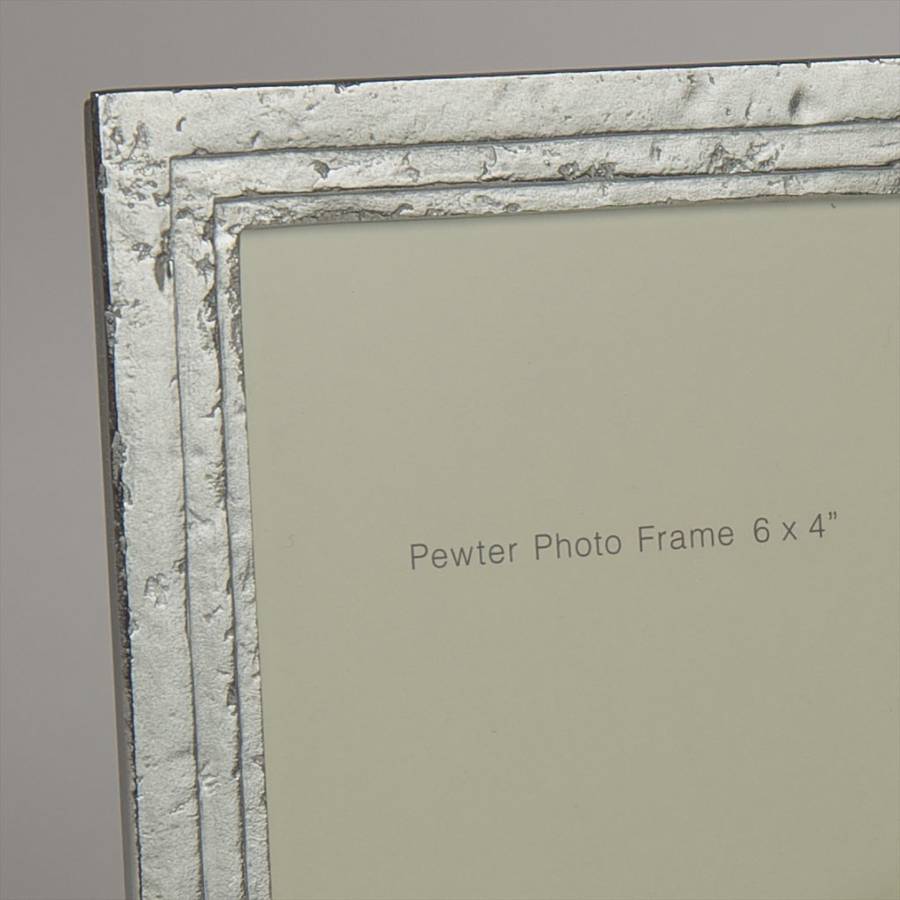 steps cast pewter photo frame by lancaster & gibbings