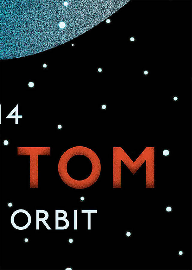 david bowie 'space oddity' major tom print by lime lace