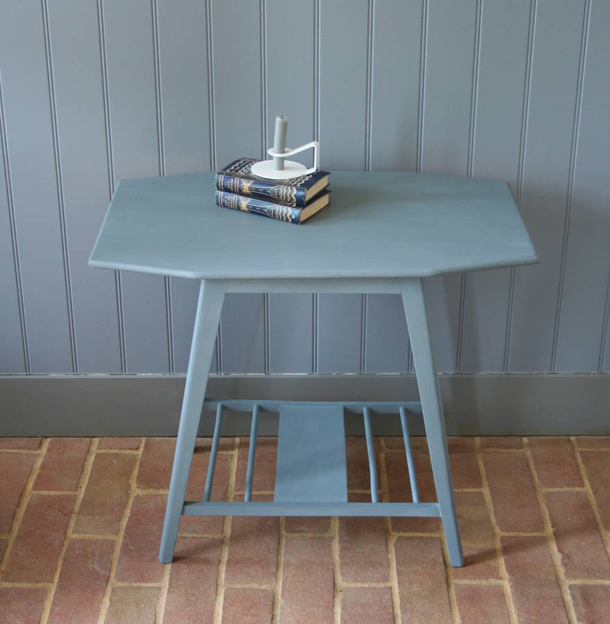 painted side table by homestead store