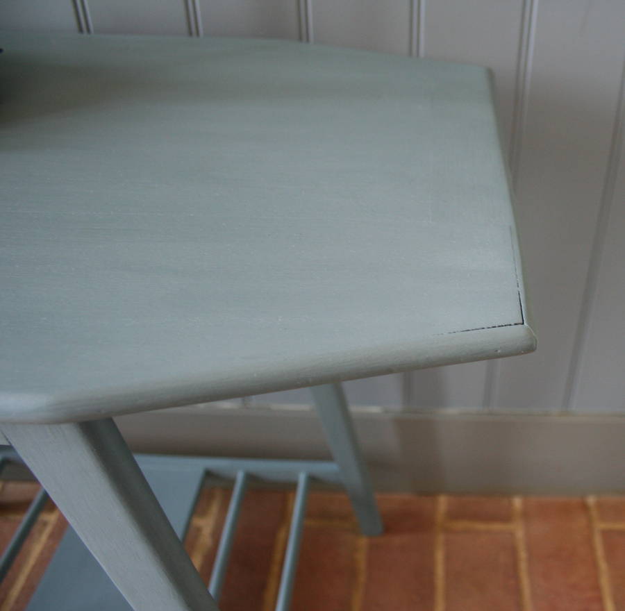 painted side table by homestead store | notonthehighstreet.com