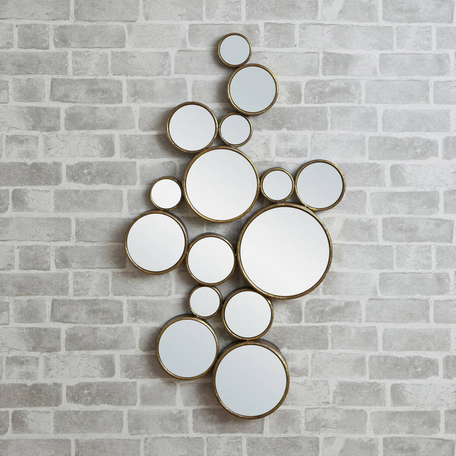 'funky' circles mirror by decorative mirrors online ...
