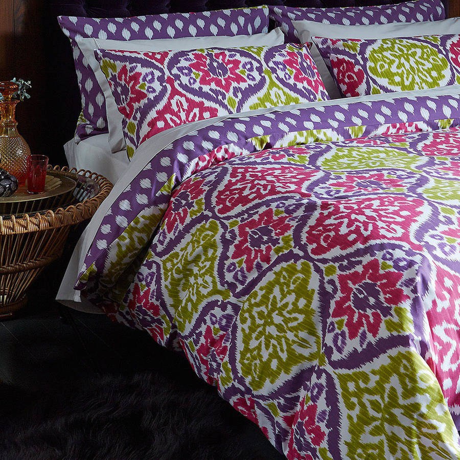 duvet set 180 thread count double duvet quilt cover set by