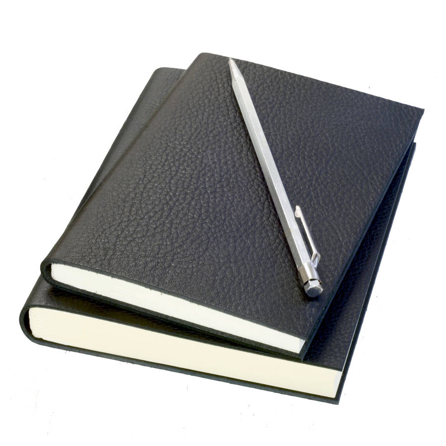 italian leather notebook by hope house press