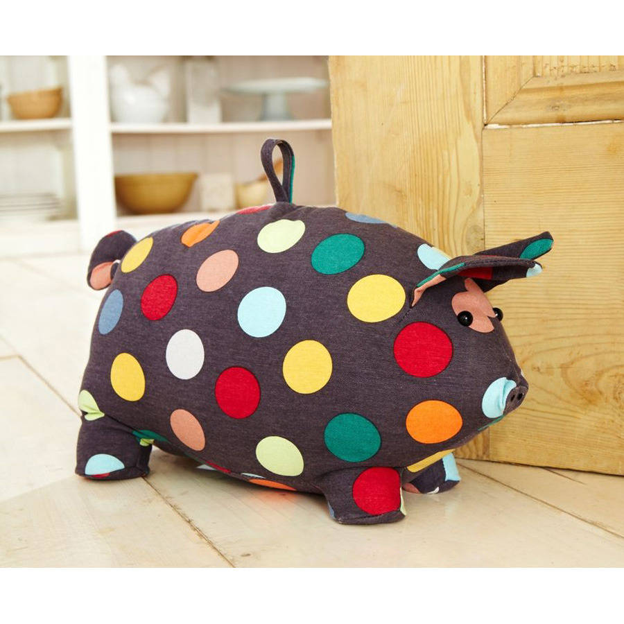 pig door stop by ulster weavers