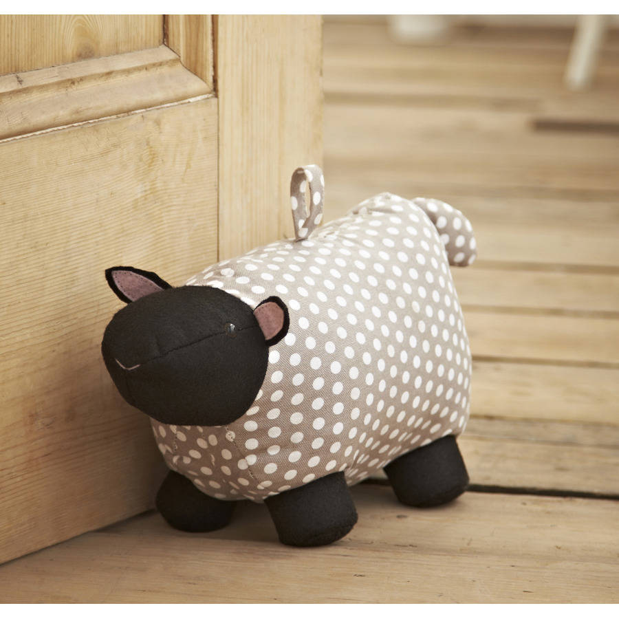 sheep doorstop by ulster weavers