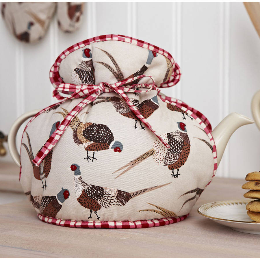 pheasants muff tea cosy by ulster weavers