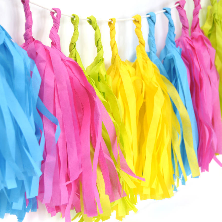 tassel garland kit by peach blossom