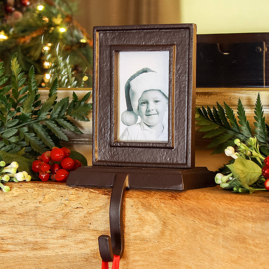 Picture Frame Christmas Stocking Holders 