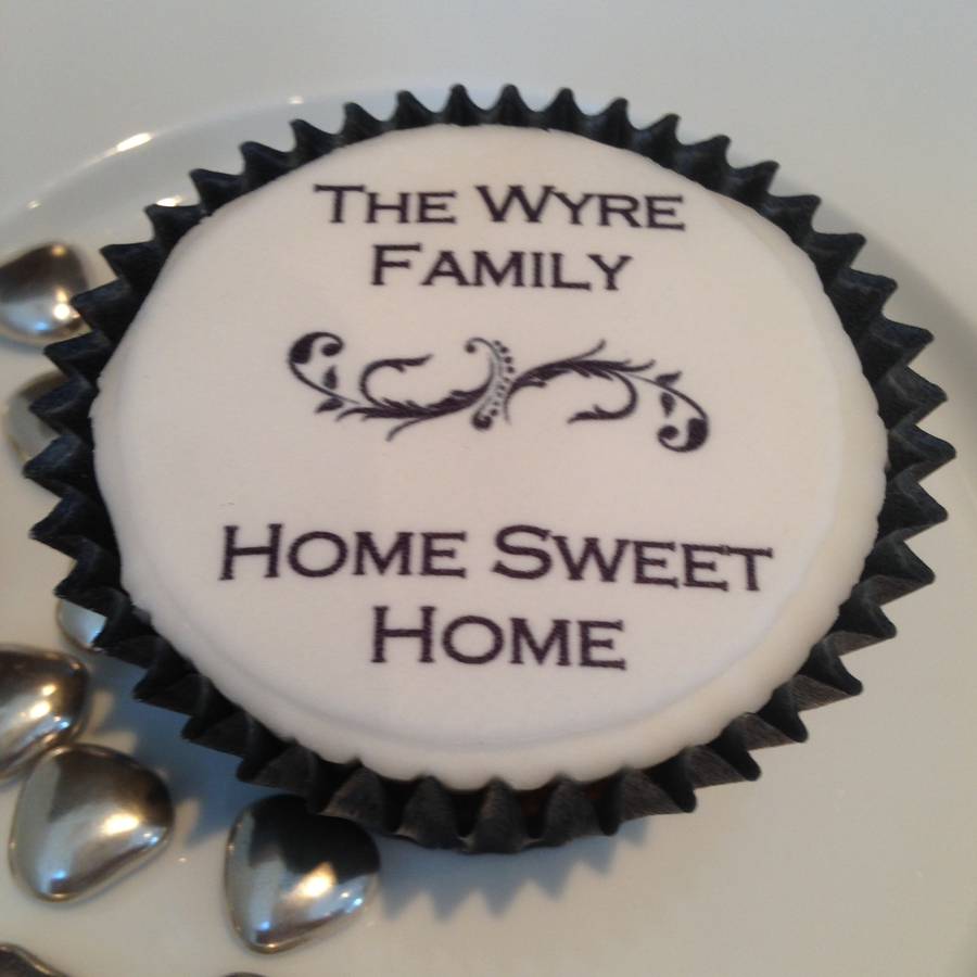 new home cupcake toppers by just bake