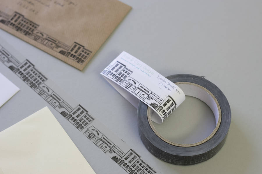 london streets sticky tape by rosa & clara designs