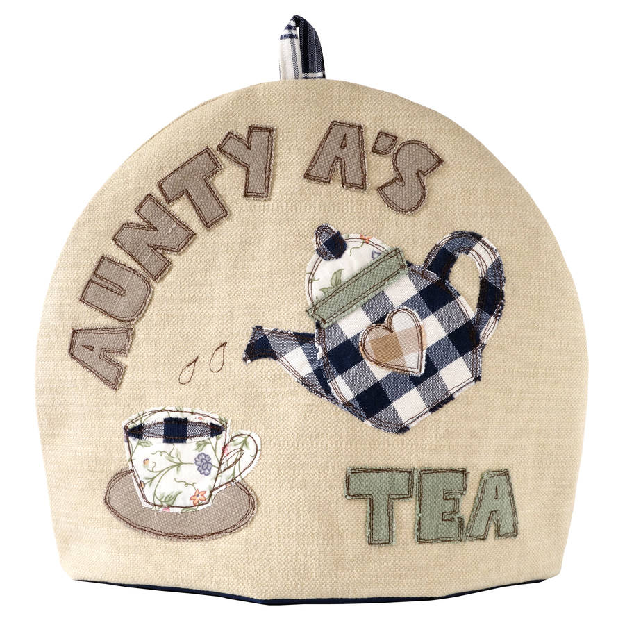 personalised tea cosy for her by milly and pip
