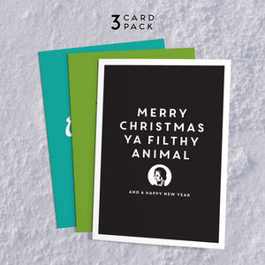 letterpress crystal trees christmas cards by the art rooms | notonthehighstreet.com