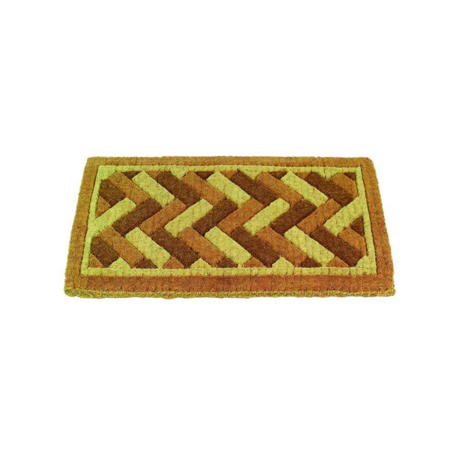 coir doormat / herringbone by garden selections