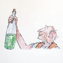 Quentin Blake Roald Dahl The Bfg Wall Sticker By Oakdene Designs