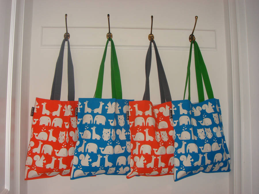 animal tote bag by susan bradley design | notonthehighstreet.com