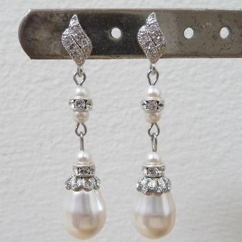 pearl earrings antique drop inspired swaine katherine notonthehighstreet