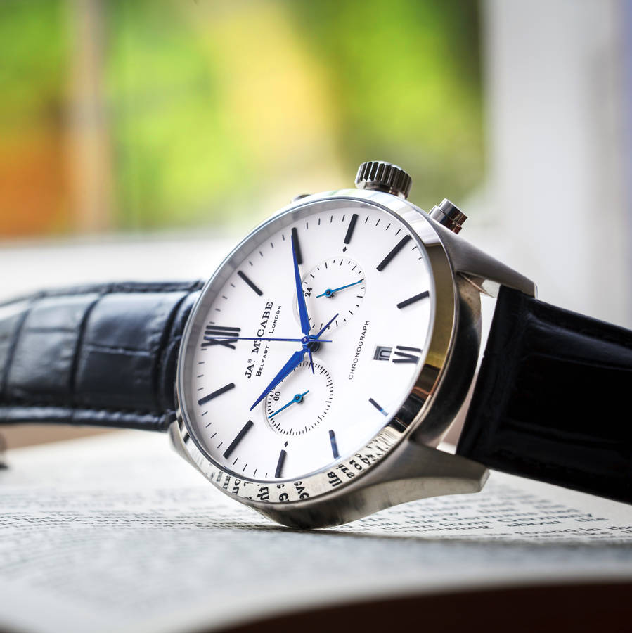 james mccabe london chronograph watch by james mccabe