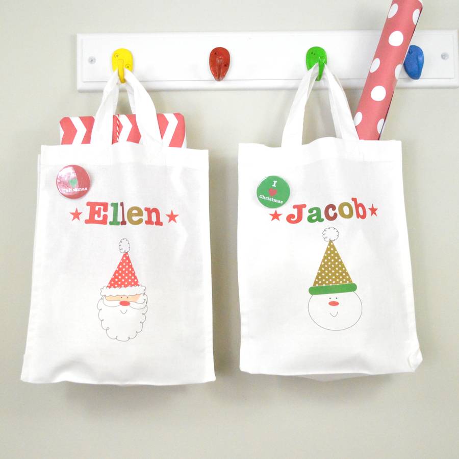 personalised christmas party gift bag by tillie mint | notonthehighstreet.com