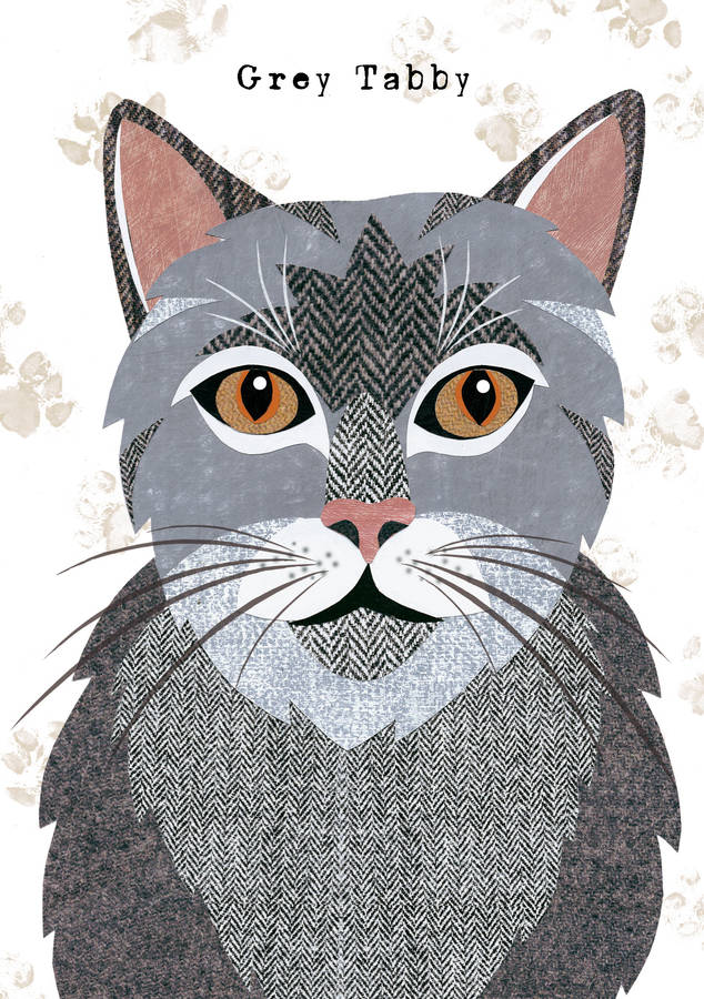 yomiko classics grey tabby cat