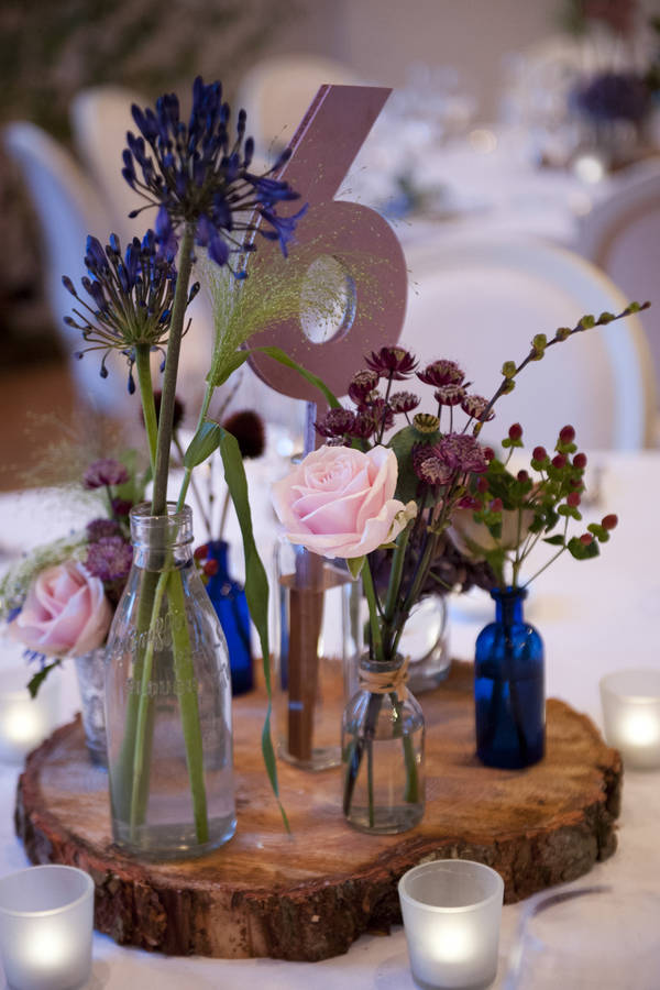 decorate your own wedding table number by pea green boat