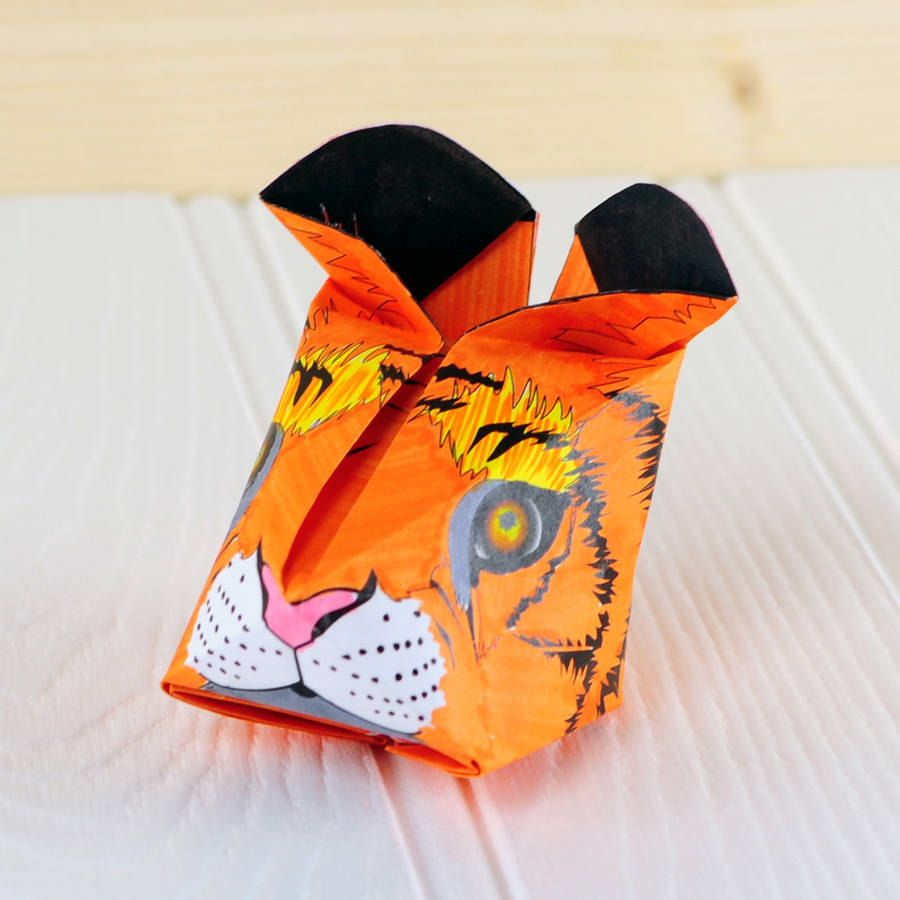 endangered species origami craft kit by popagami | notonthehighstreet.com