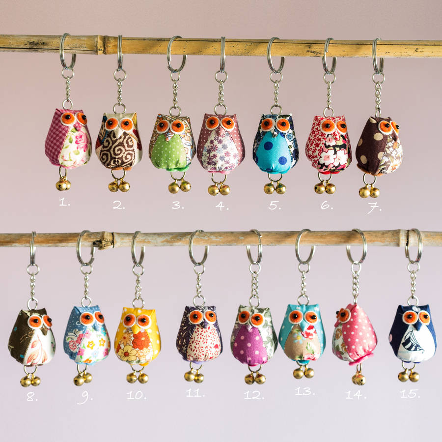 ty owl keyring