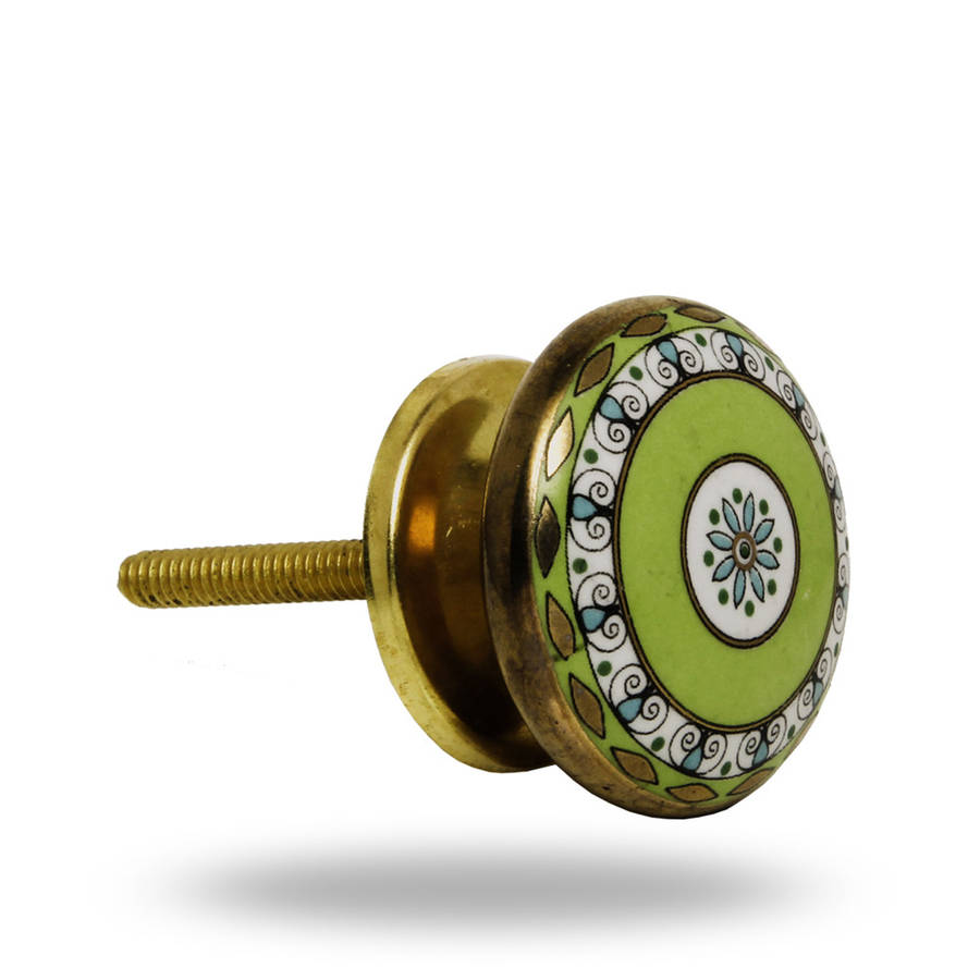 ceramic decorative knob by trincaferro