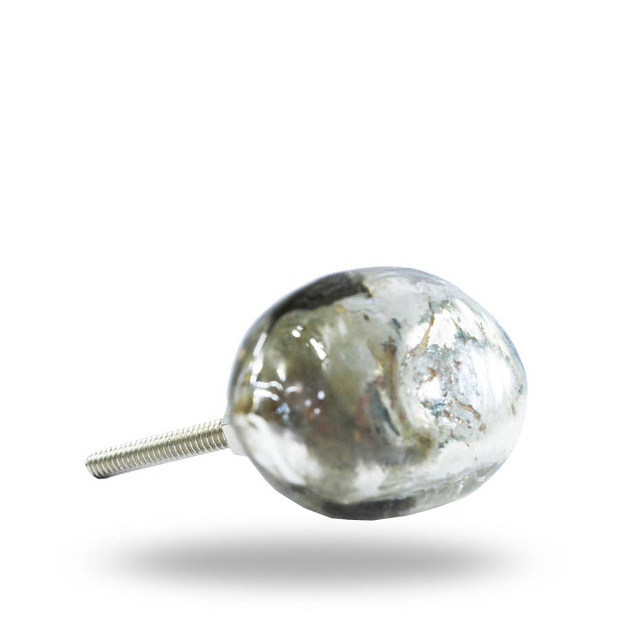 mirror glass knob cannaregio by trincaferro