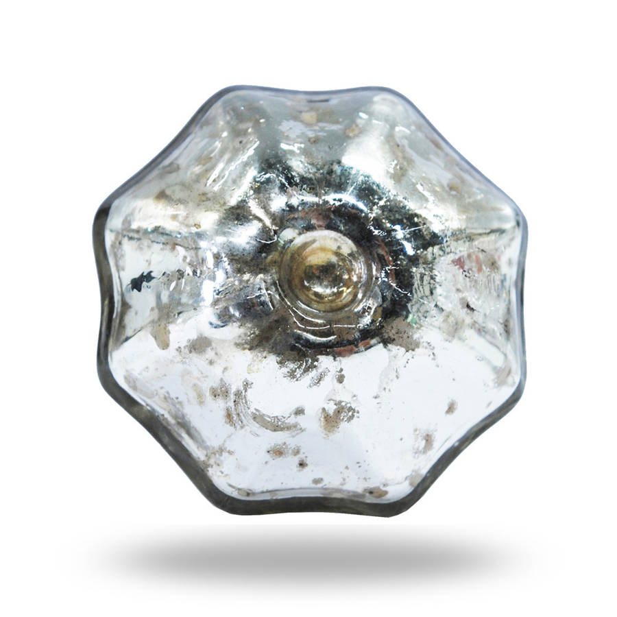 mirror glass knob ferrara by trincaferro