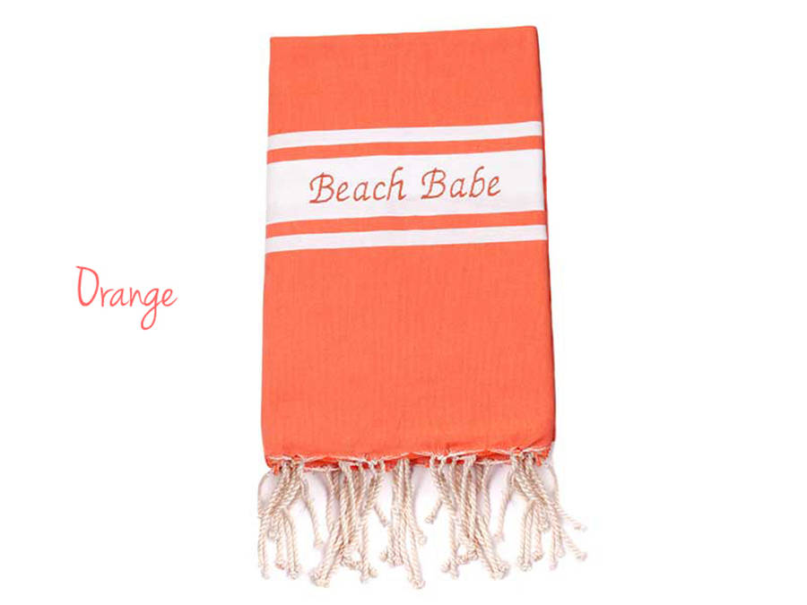personalised beach towel by home by merci maman