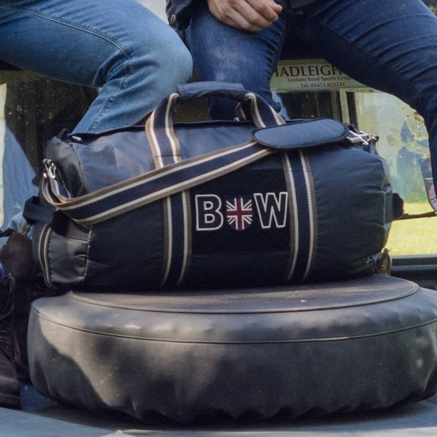 customised vintage style kit bag by apatchy