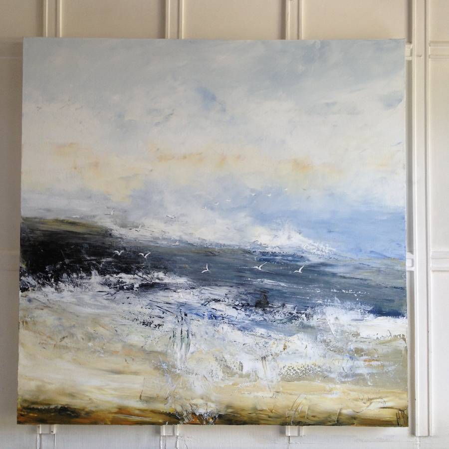 timeless original abstract seascape painting by stunning seascapes