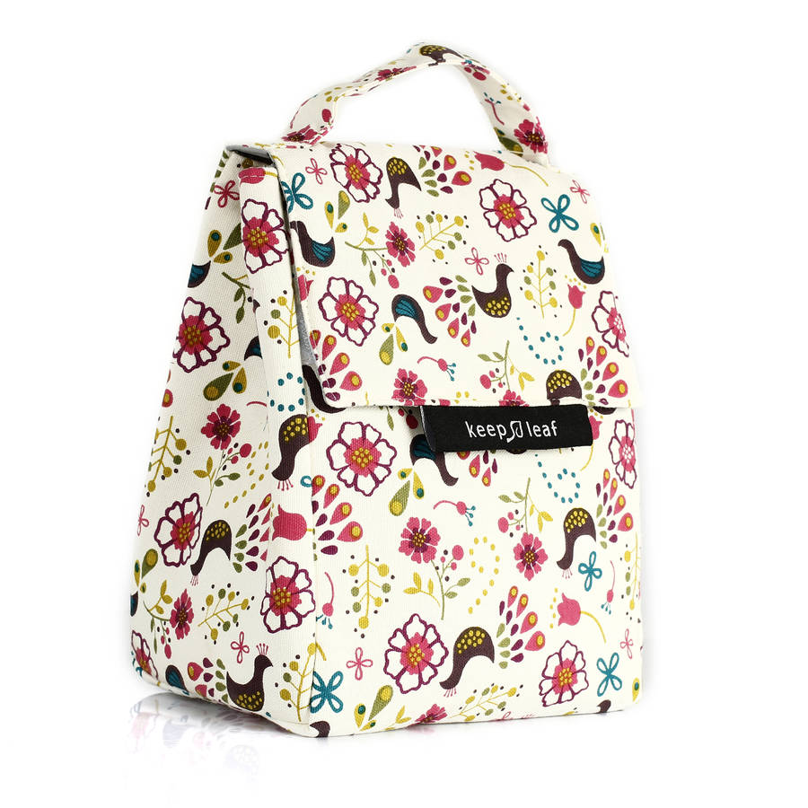 organic cotton insulated lunch bags by green tulip ethical living