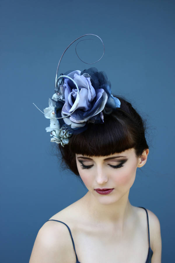 floral crown headpiece by holly young millinery