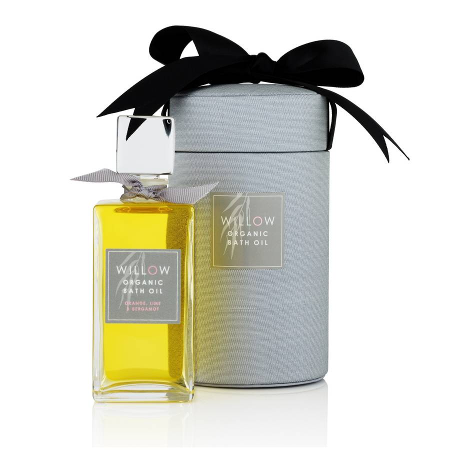 luxury organic bath oil by willow beauty products