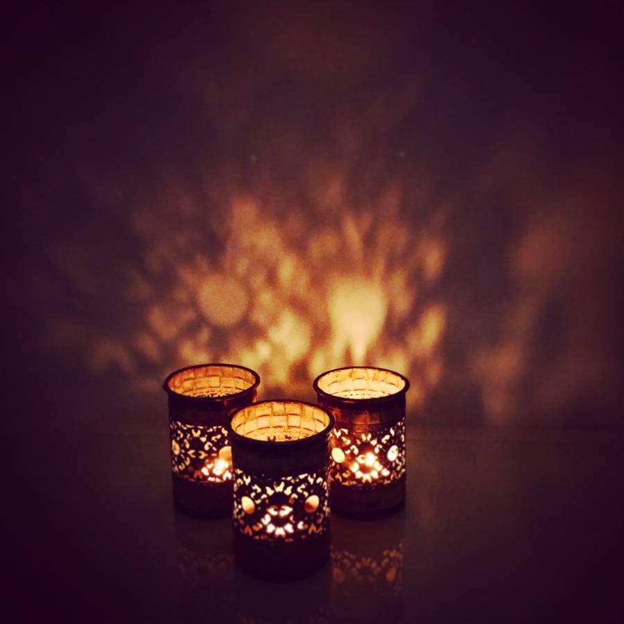 moroccan vintage candle tea light holder lantern by made with love