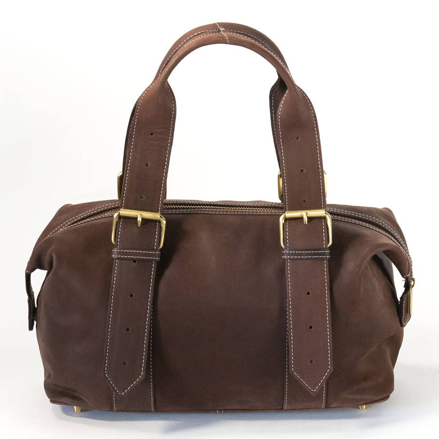 tan leather shoulder bag by betty & betts | notonthehighstreet.com