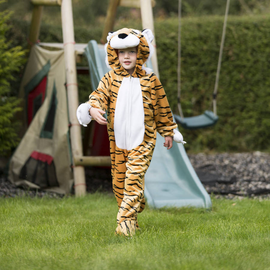 children's tiger dress up costume by time to dress up