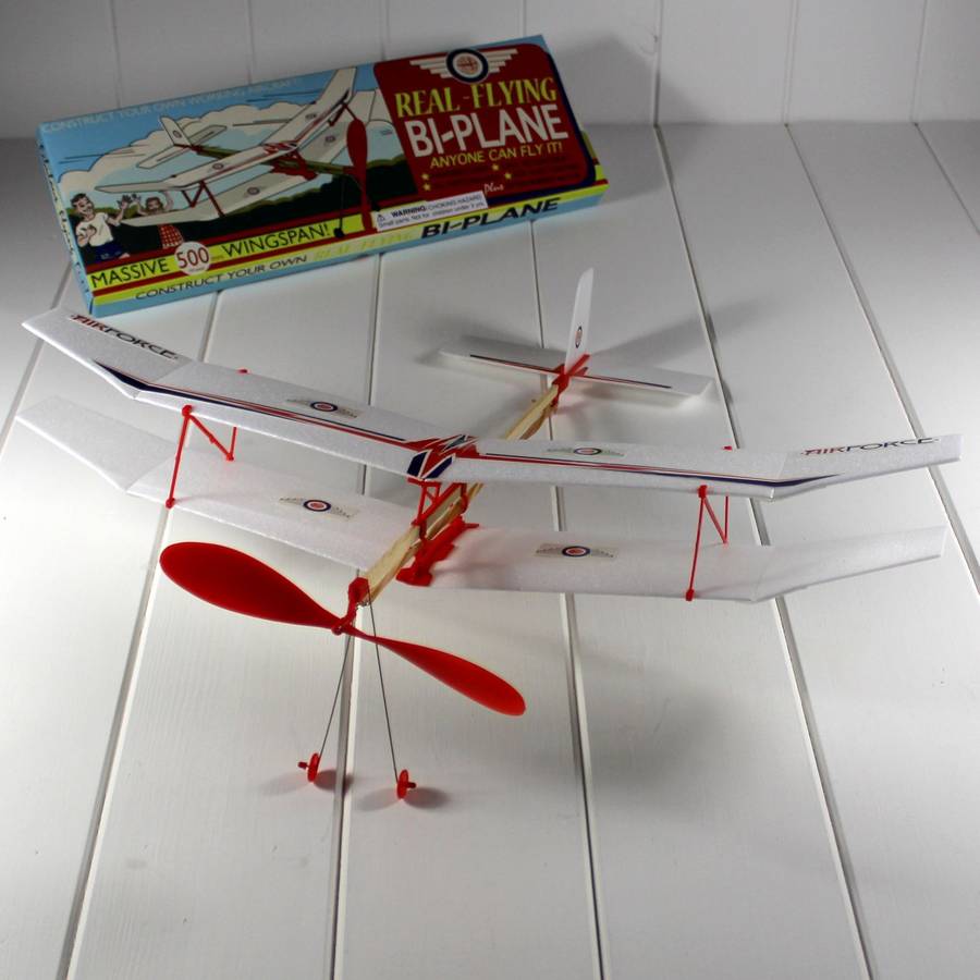 construct your own model bi plane 50cm wing span by nest