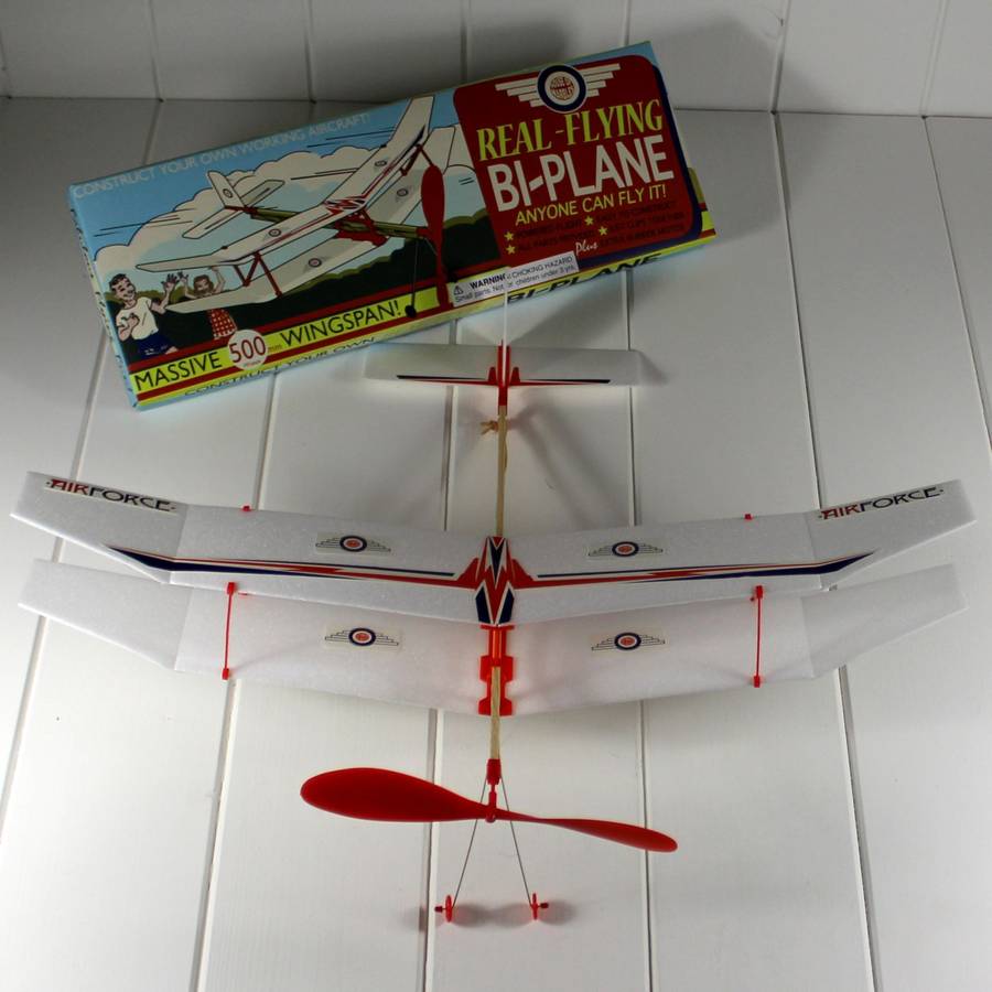 construct your own model bi plane 50cm wing span by nest