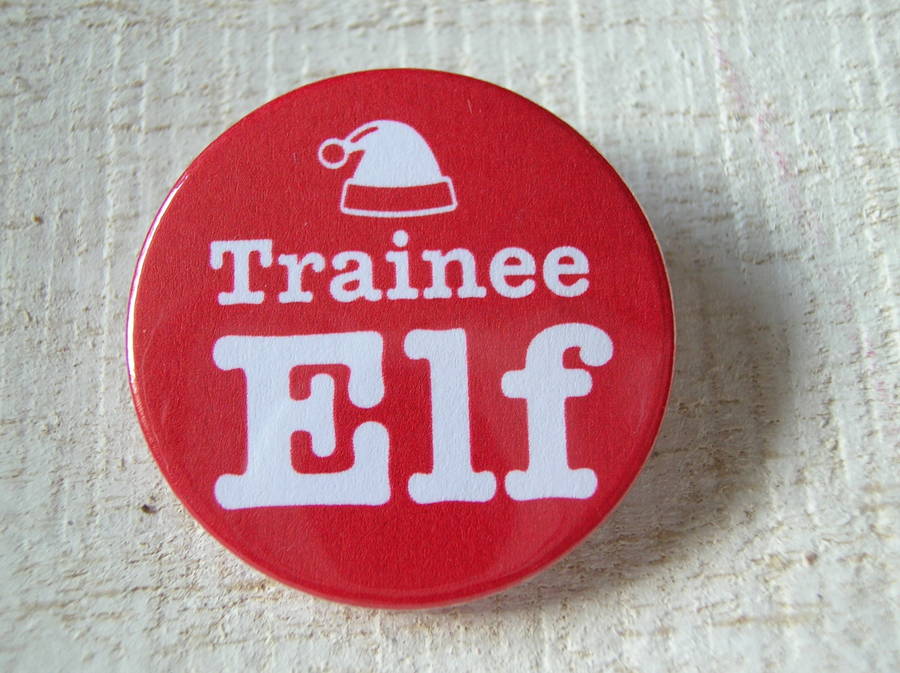 christmas badges by plum amp ivory notonthehighstreet com christmas badge