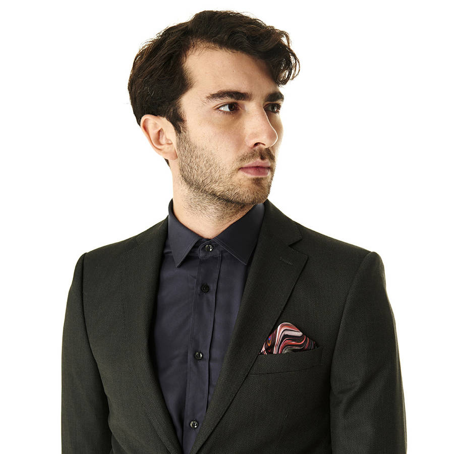 marble mens pocket scarf by kathkath