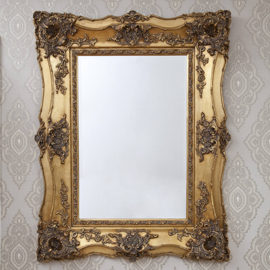 Vintage Antique Mirror 103